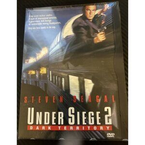 Under Siege 2 Dark Territory DVD 1997 Steven Seagal Action Thriller New Sealed